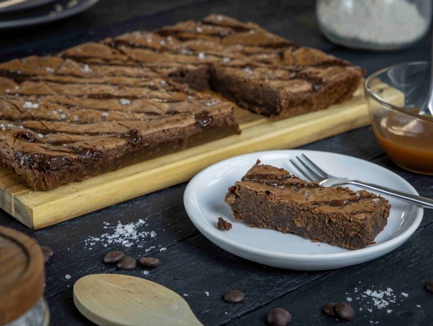 Salted Caramel Brownie